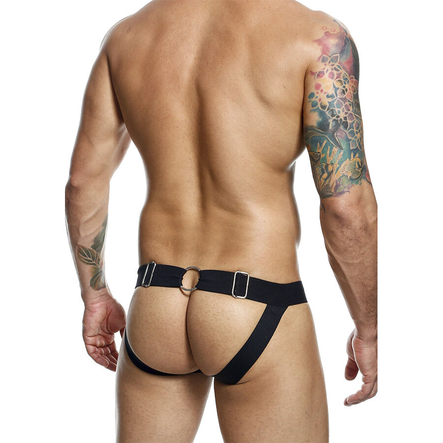 MOB – JOCKSTRAP DNGEON NOIR À CHAÎNE TAILLE UNIQUE