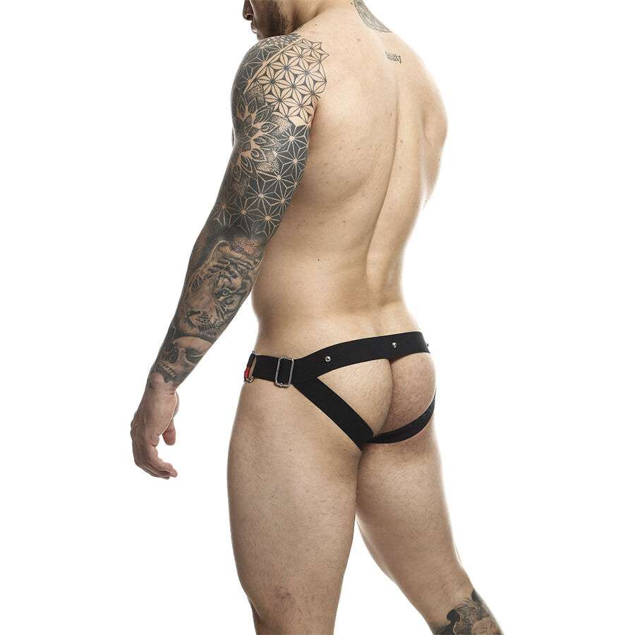 MOB – DNGEON JOCKSTRAP ANNEAU PÉNITENITAIRE ROUGE TAILLE UNIQUE