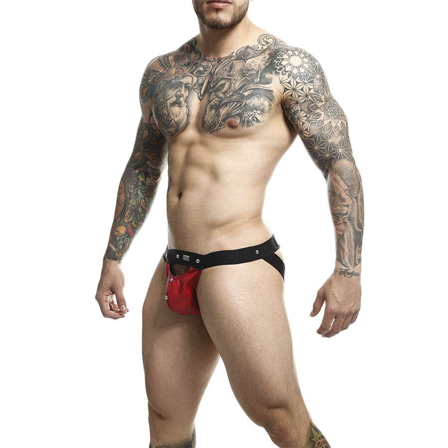 MOB – DNGEON JOCKSTRAP ATHLETE ROUGE TAILLE UNIQUE