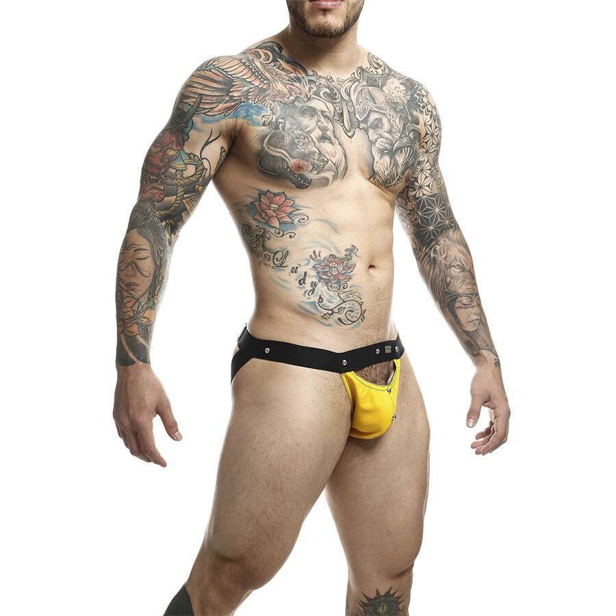 MOB – DNGEON JOCKSTRAP JAUNE SPORTSMAN TAILLE UNIQUE