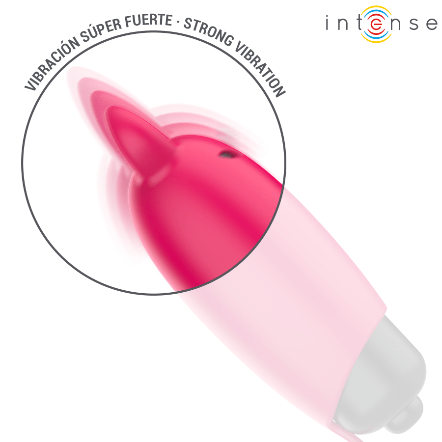 INTENSE – BALLE VIBRANTE ÉCARLATE RED DEMON 9,3 X 2,4 CM