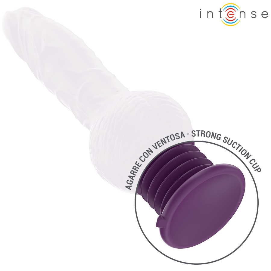INTENSE – VIBRATEUR MULTIFONCTION TATUM AVEC VIBRATION DE HAUT EN BAS 24 CM VIOLET