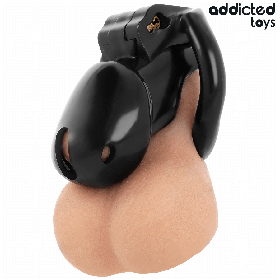 ADDICTED TOYS LOCKED – CAGE À PÉNIS MINDNIGHT CELL TAILLE S 4.8 CM