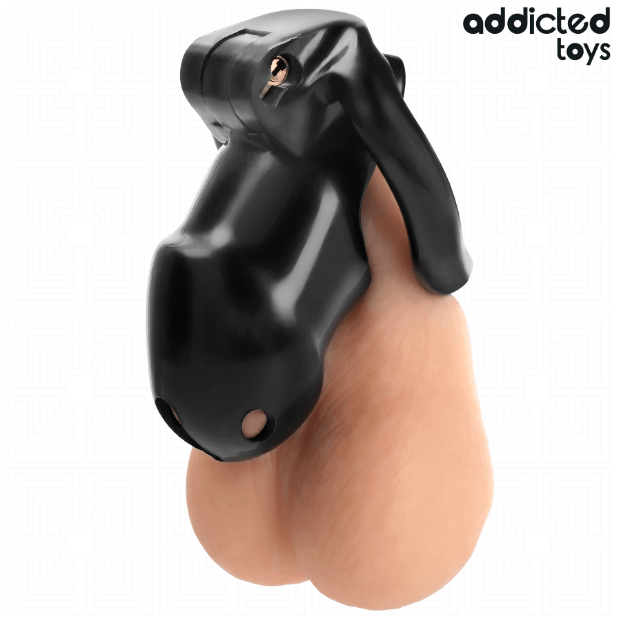 ADDICTED TOYS LOCKED – CAGE À PÉNIS MINDNIGHT CELL 4.2 CM TAILLE M