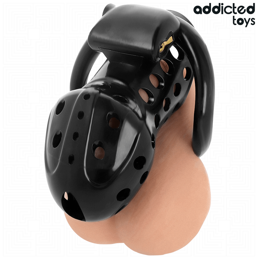 ADDICTED TOYS LOCKED – À PÉNIS CREUSE ENCHAÎNÉE 10,5 CM