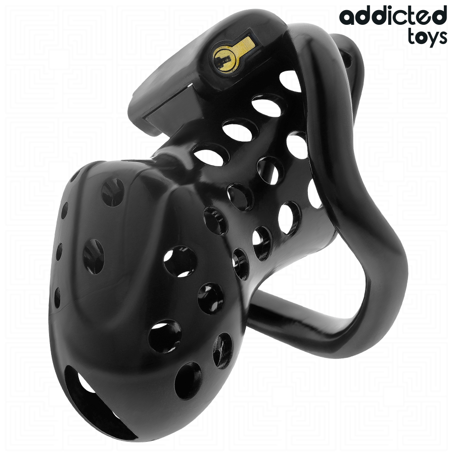 ADDICTED TOYS LOCKED – À PÉNIS CREUSE ENCHAÎNÉE 10,5 CM