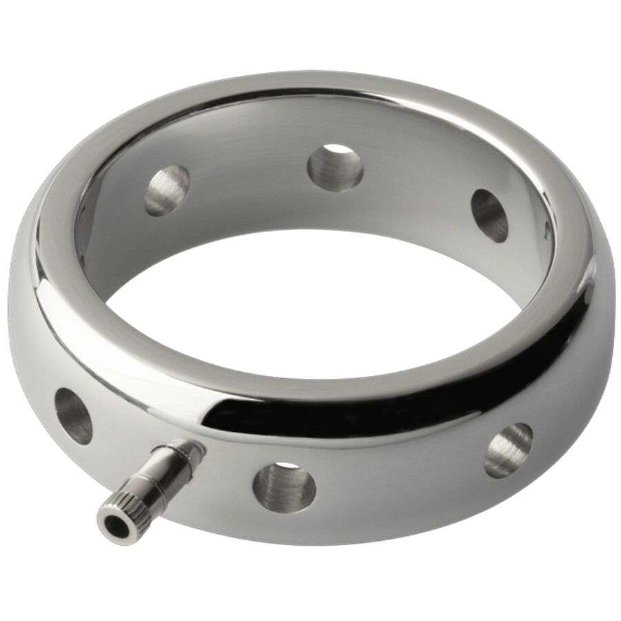 ELECTRASTIM – ANNEAU PÉNIS ÉLECTROMAGNÉTIQUE PRESTIGE EN MÉTAL 46 MM