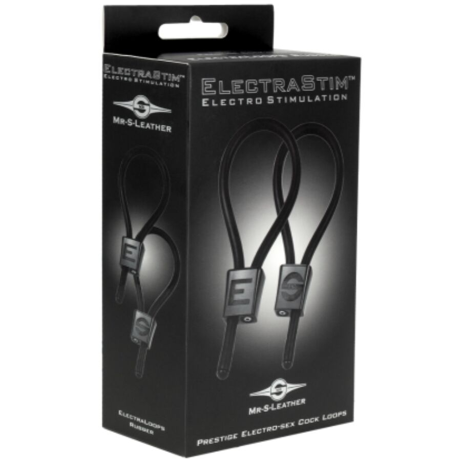 ELECTRASTIM – PRESTIGE ELECTRA LOOPS ANNEAUX PÉNIENS RÉGLABLES NOIRS