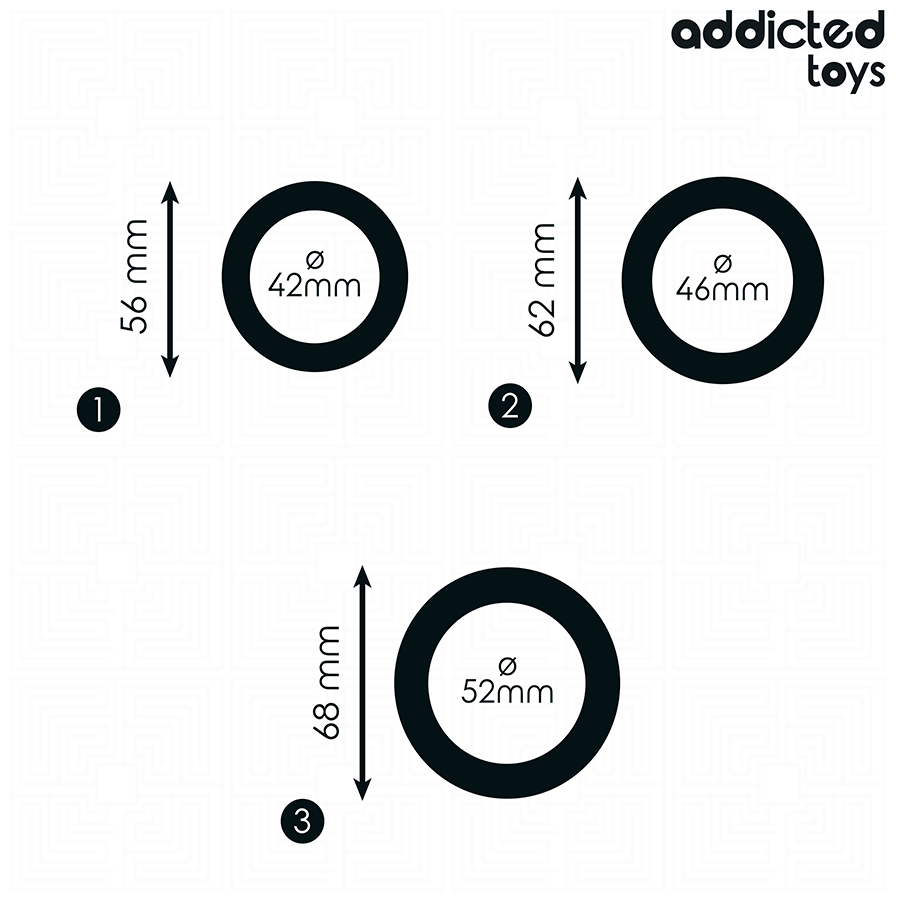 ADDICTED TOYS – LOT DANNEAUX PLATS EN SILICONE