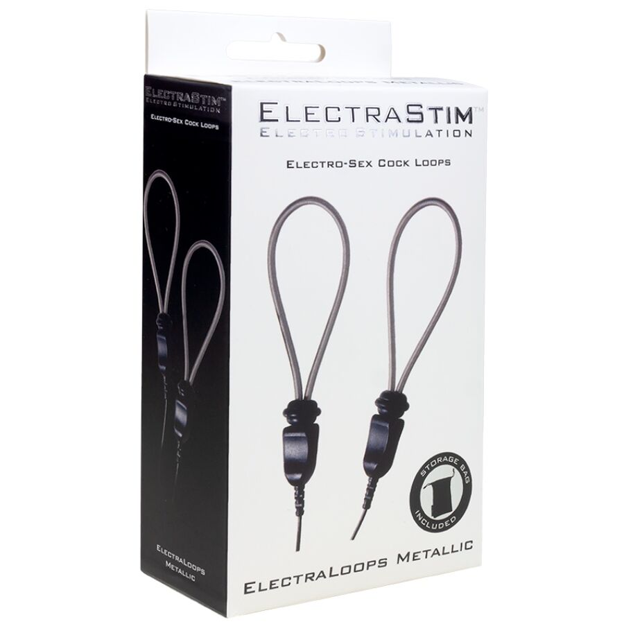 ELECTRASTIM – ELECTRALOOPS E-STIM ANNEAUX PÉNIS MÉTALLIQUES RÉGLABLES