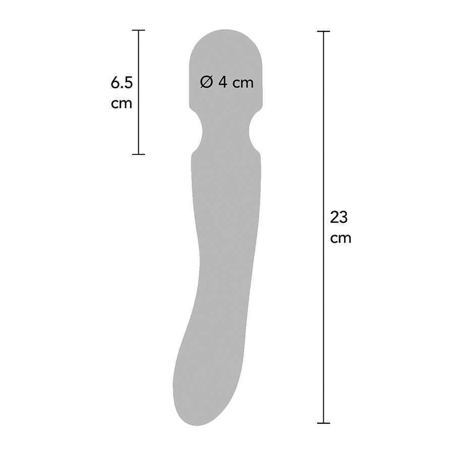 TOYJOY – BAGUETTE DE MASSAGE ZENITH LIGHT NOIRE