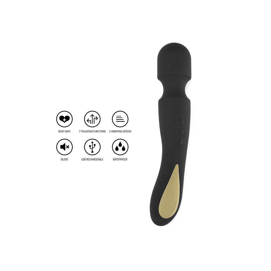 TOYJOY – BAGUETTE DE MASSAGE ZENITH LIGHT NOIRE
