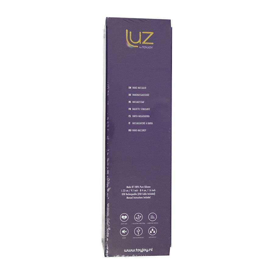 TOYJOY – BAGUETTE DE MASSAGE ZENITH LIGHT NOIRE