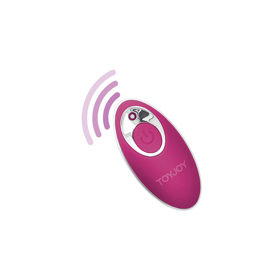 TOYJOY – HAPPINESS SUNN SIDE UP AND DOWN VIBRATEUR FUCHSIA TÉLÉCOMMANDE