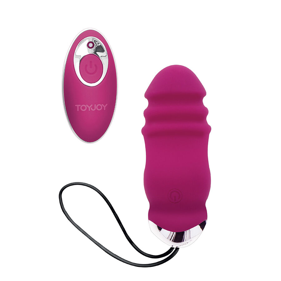TOYJOY – HAPPINESS SUNN SIDE UP AND DOWN VIBRATEUR FUCHSIA TÉLÉCOMMANDE