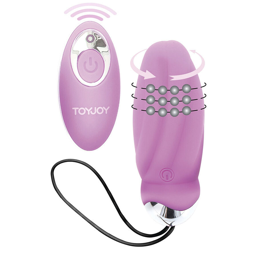 TOYJOY – HAPPINESS YOU CRACK ME UP VIBRATEUR ROSE TÉLÉCOMMANDE