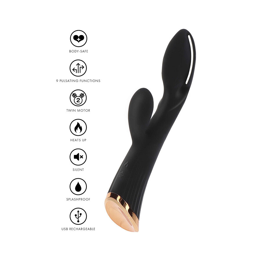 TOYJOY – IVY CASSIA XTRA INTENSE STIMULATEUR DE CLITORIS VIBRATEUR NOIR