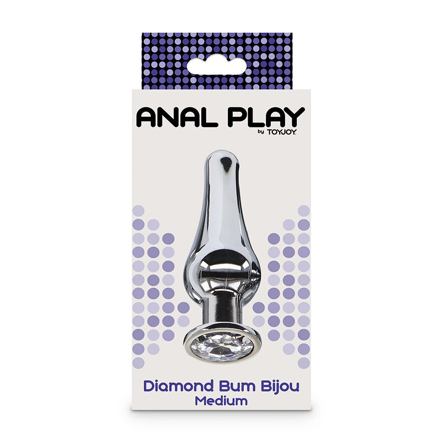TOYJOY – PLUG ANAL MOYEN DIAMOND BUTT BIJOU