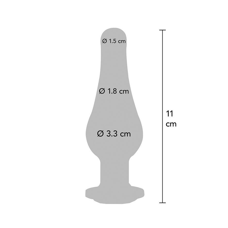 TOYJOY – PLUG ANAL MOYEN TWILIGHT BUM BIJOU ANAL PLAY