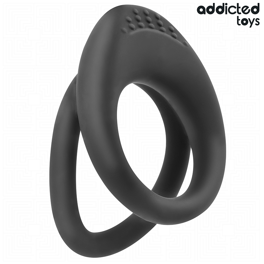ADDICTED TOYS – ANNEAU PÉNIS À DOUBLE TEXTURE