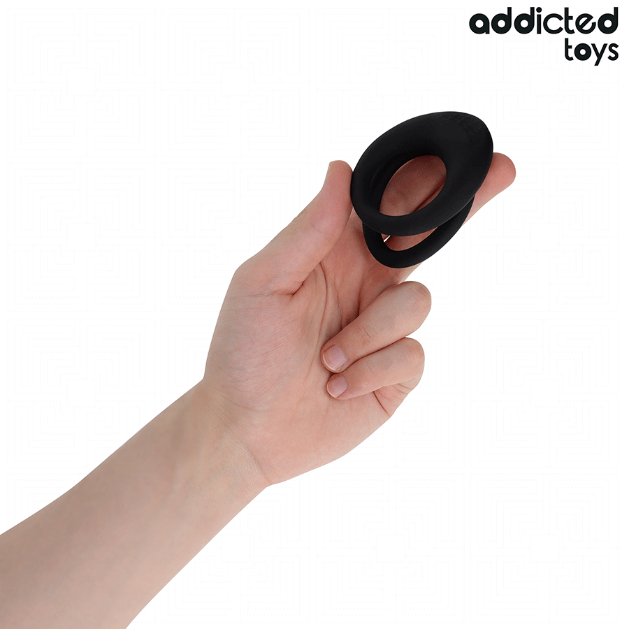 ADDICTED TOYS – ANNEAU PÉNIS À DOUBLE TEXTURE