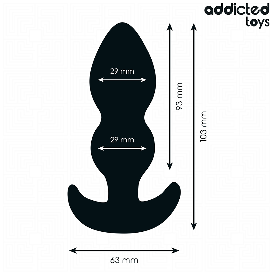 ADDICTED TOYS – PLUG ANAL TAILLE S 10,3 CM