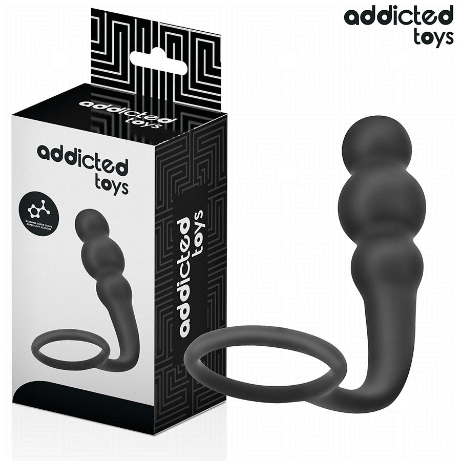 ADDICTED TOYS – PLUG ANAL AVEC ANNEAU MODÈLE 1