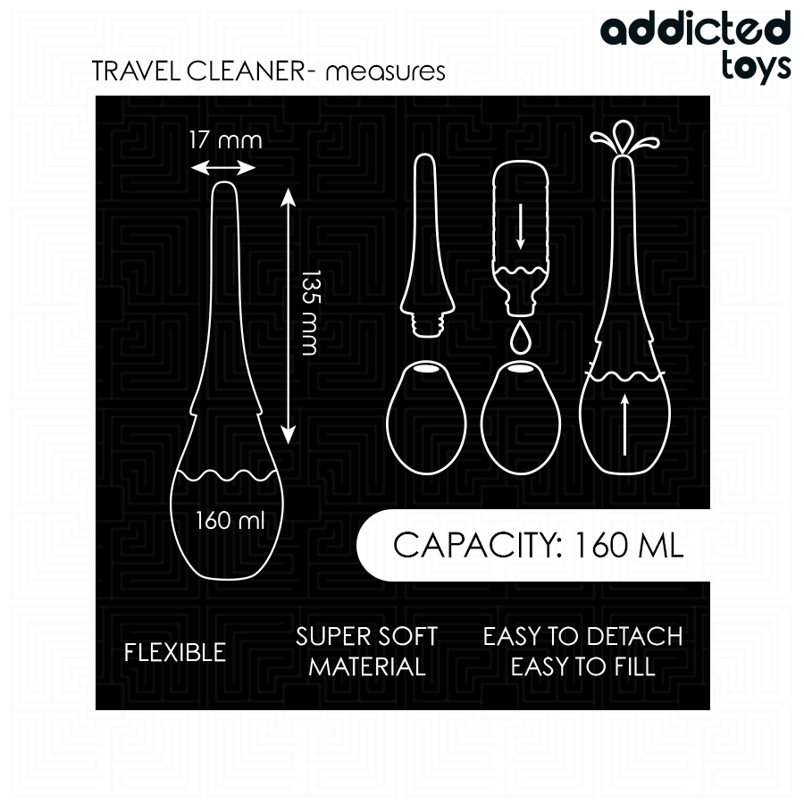 ADDICTED TOYS – NETTOYEUR DE VOYAGE MODÈLE 3