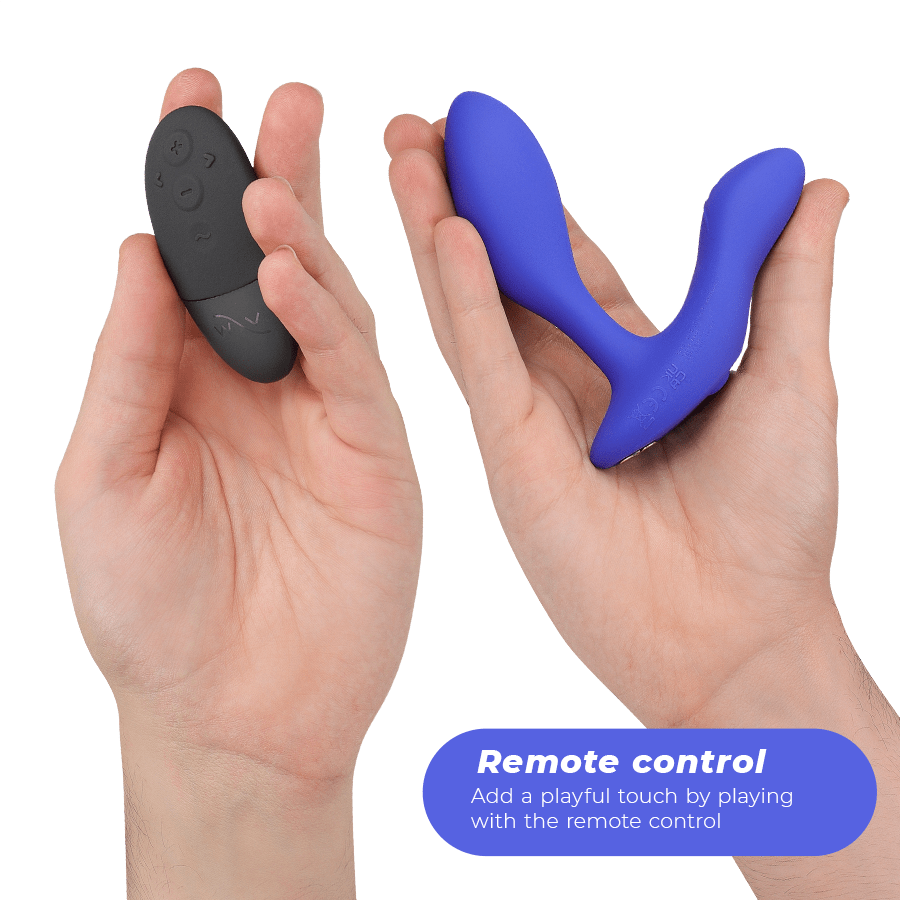 WE-VIBE – MASSEUR DE PROSTATE VECTOR+ BLEU