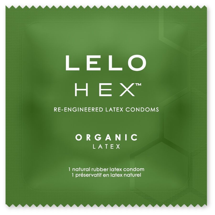 LELO – HEX BOÎTE DE PRÉSERVATIFS BIOLOGIQUES 36 UNITÉS