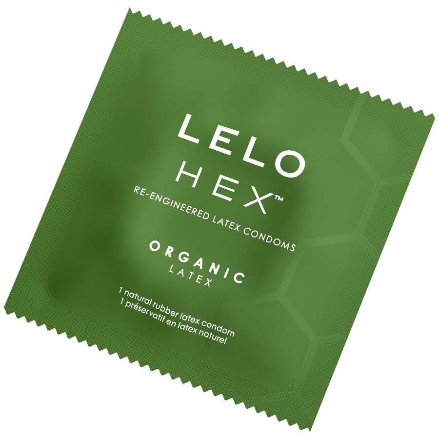 LELO – HEX BOÎTE DE PRÉSERVATIFS BIOLOGIQUES 36 UNITÉS