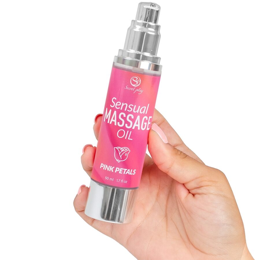 SECRETPLAY – HUILE DE MASSAGE PÉTALES DE ROSES