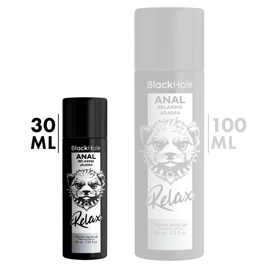 BLACK HOLE – RELAXANT ANAL JOJOBA RELAX BASE SILICONE 30 ML