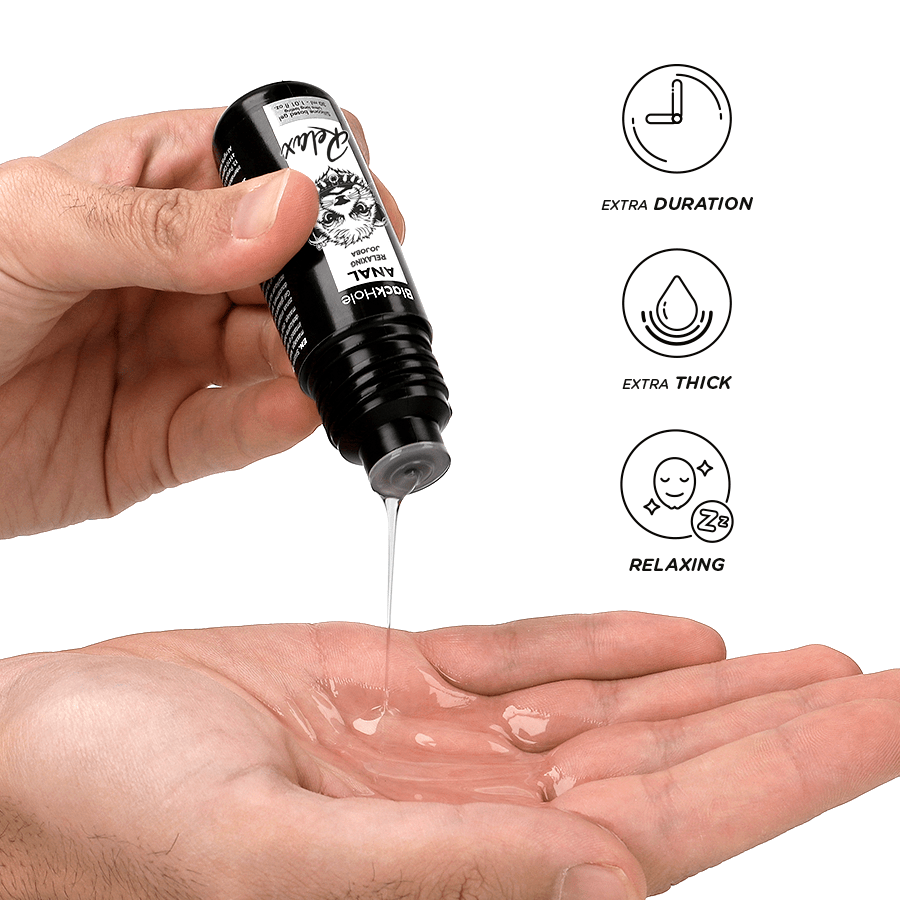 BLACK HOLE – RELAXANT ANAL JOJOBA RELAX BASE SILICONE 30 ML