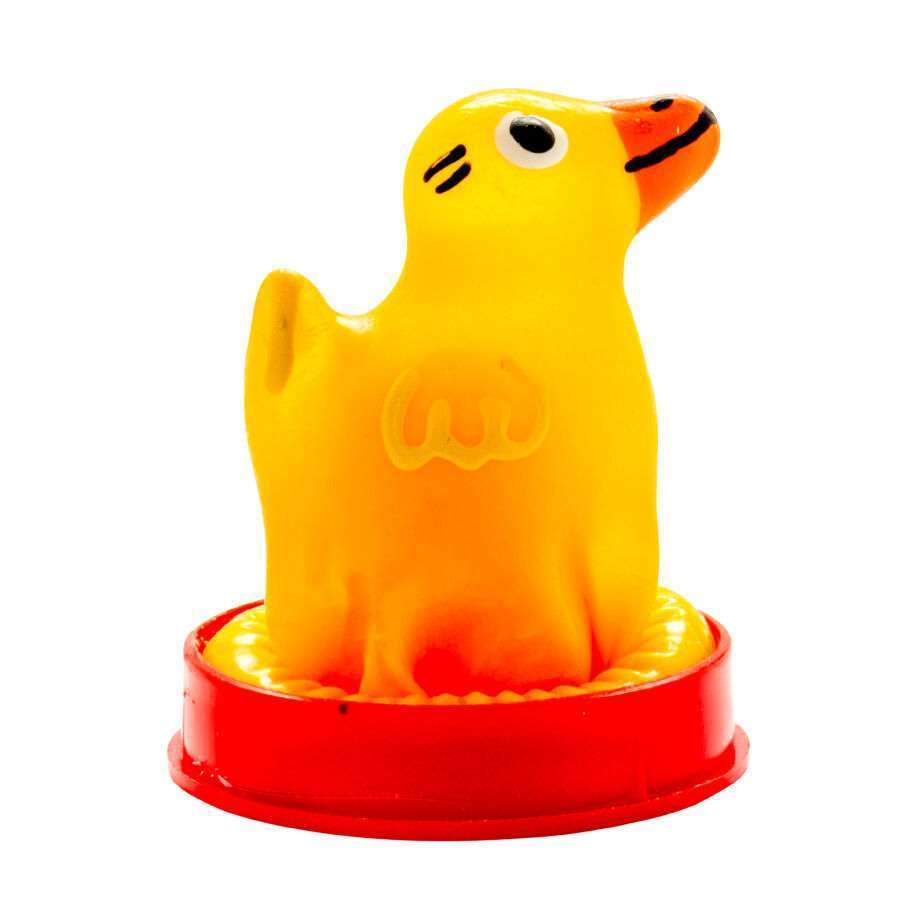CONDOMERIE – PRÉSERVATIFS FANTAISIE PEINTS À LA MAIN EN FORME DE CANARD