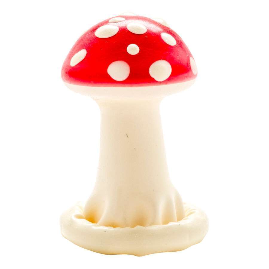 CONDOMERIE – PRÉSERVATIFS FANTAISIE PEINTS À LA MAIN MODÈLE CHAMPIGNON 1