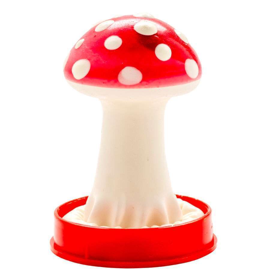 CONDOMERIE – PRÉSERVATIFS FANTAISIE PEINTS À LA MAIN MODÈLE CHAMPIGNON 1
