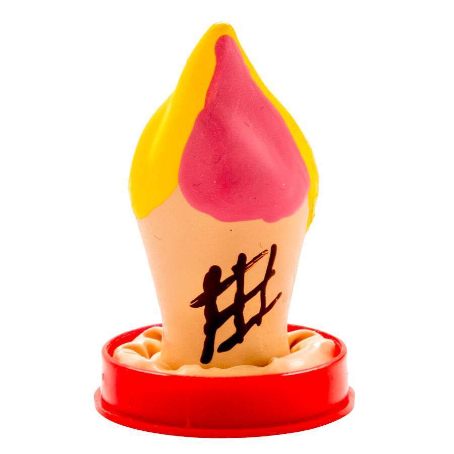 CONDOMERIE – PRÉSERVATIFS FANTAISIE PEINTS À LA MAIN GLACES