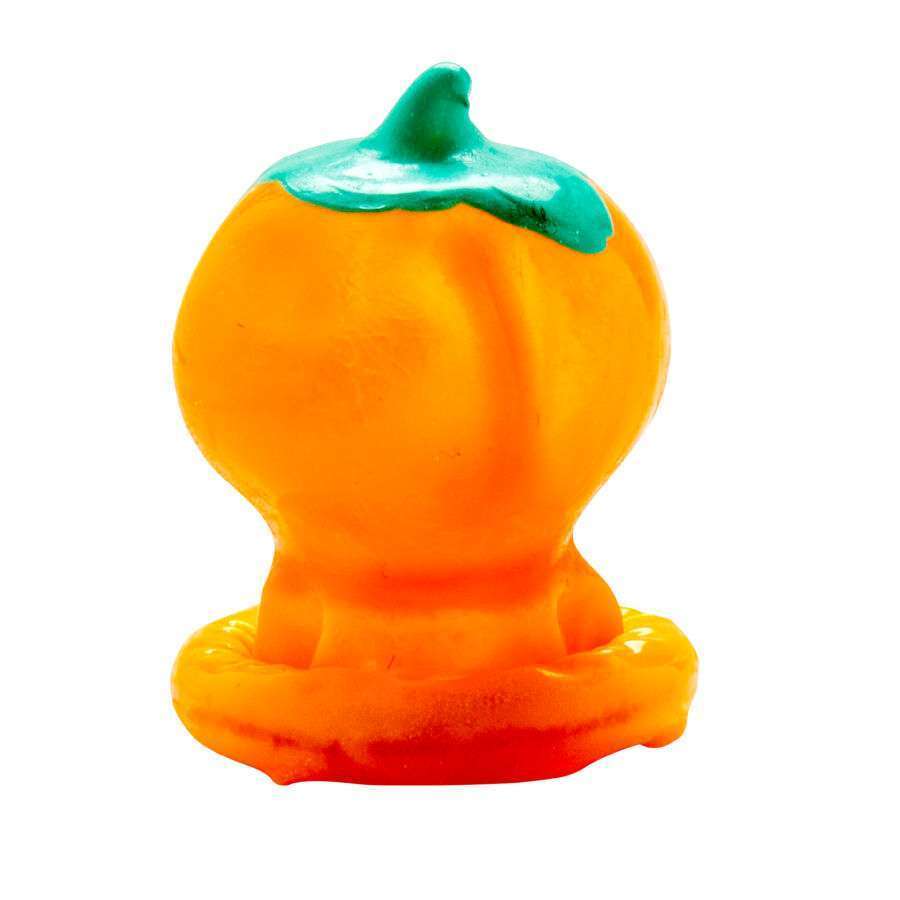 CONDOMERIE – PRÉSERVATIFS FANTAISIE PEINTS À LA MAIN CITROUILLE