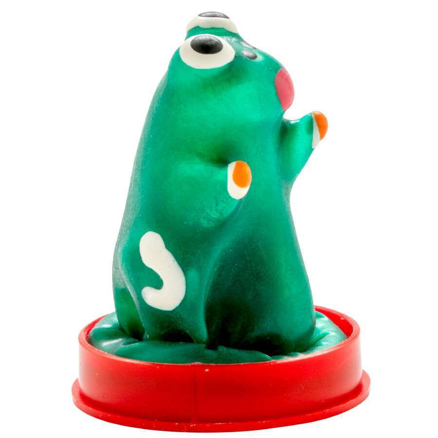 CONDOMERIE – PRÉSERVATIFS FANTAISIE PEINTS À LA MAIN MODÈLE GRENOUILLE 1