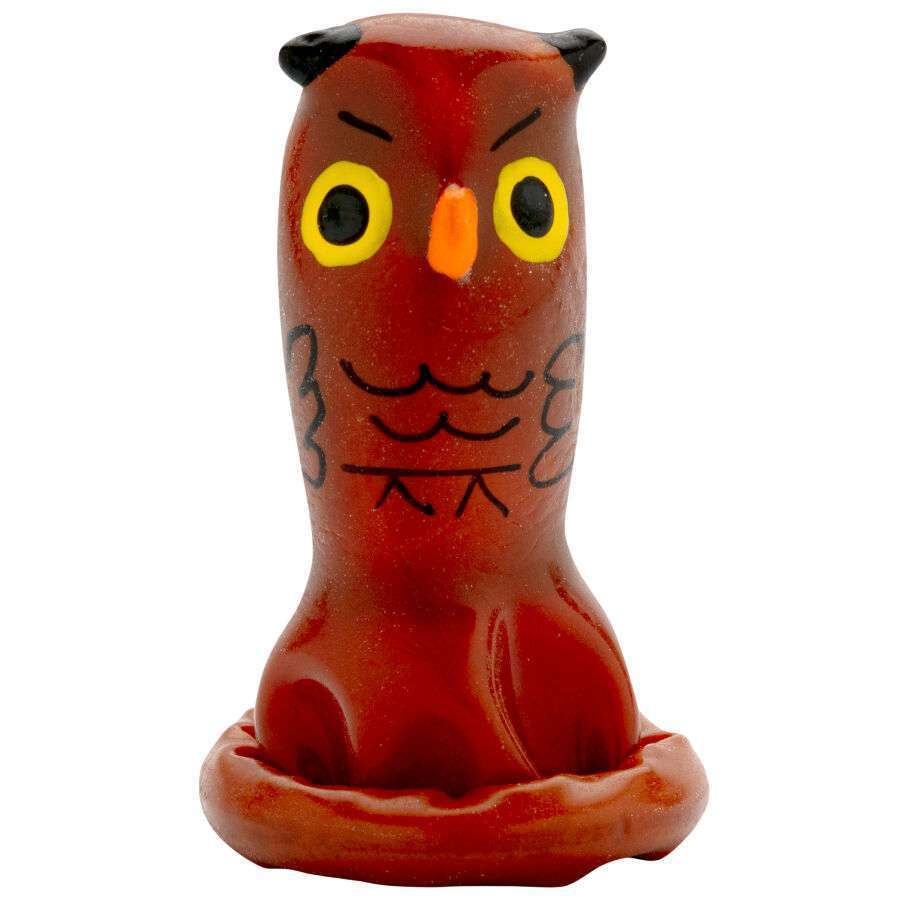 CONDOMERIE – PRÉSERVATIFS FANTAISIE PEINTS À LA MAIN HIBOU