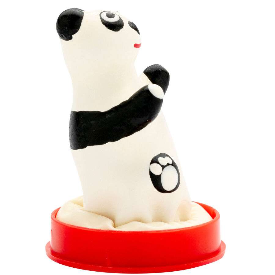 CONDOMERIE – PRÉSERVATIFS FANTAISIE PEINTS À LA MAIN MODÈLE PANDA 1