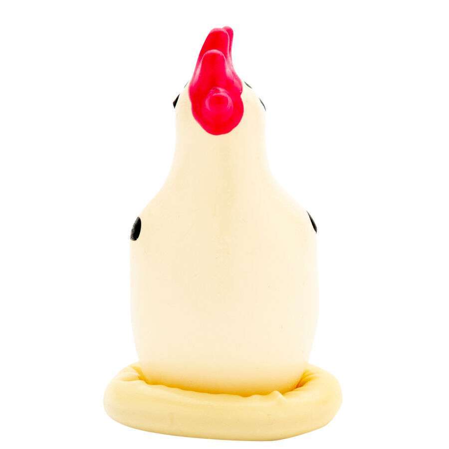 CONDOMERIE – PRÉSERVATIFS FANTAISIE PEINTS À LA MAIN COQ COCKY
