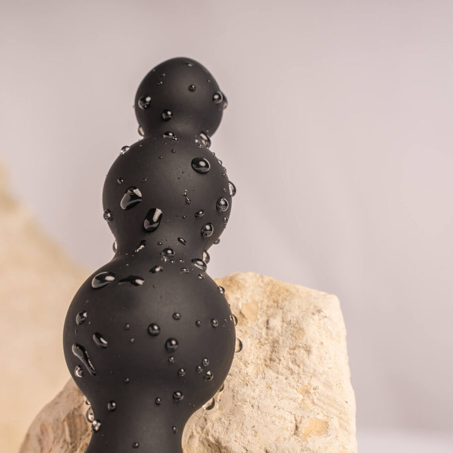 ROCKS-OFF – PETITE SENSATIONS BUBBLES ANAL PLUG VIBRATEUR NOIR