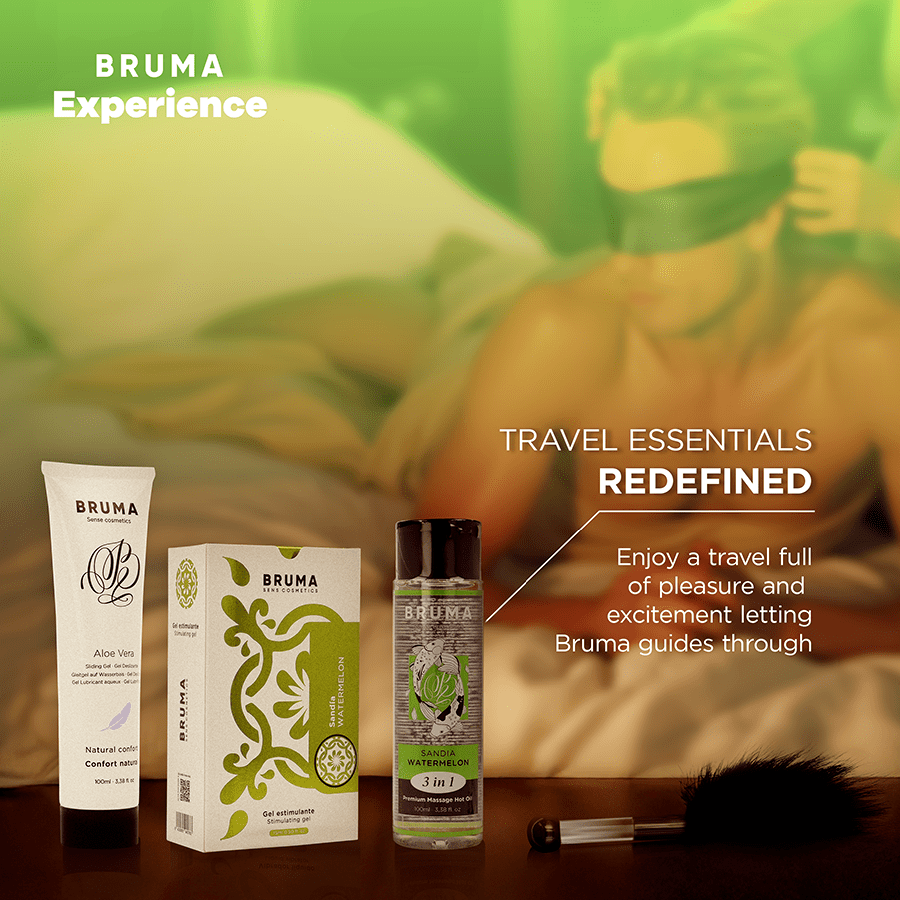 BRUMA XPERIENCE – KIT TENTATION PASTÈQUE DOUCE AVEC AMPLIFICATEUR DORGASME