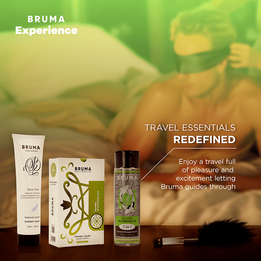 BRUMA XPERIENCE – KIT TENTATION DOUCE VIBRO-ORGASMIQUE PASTÈQUE