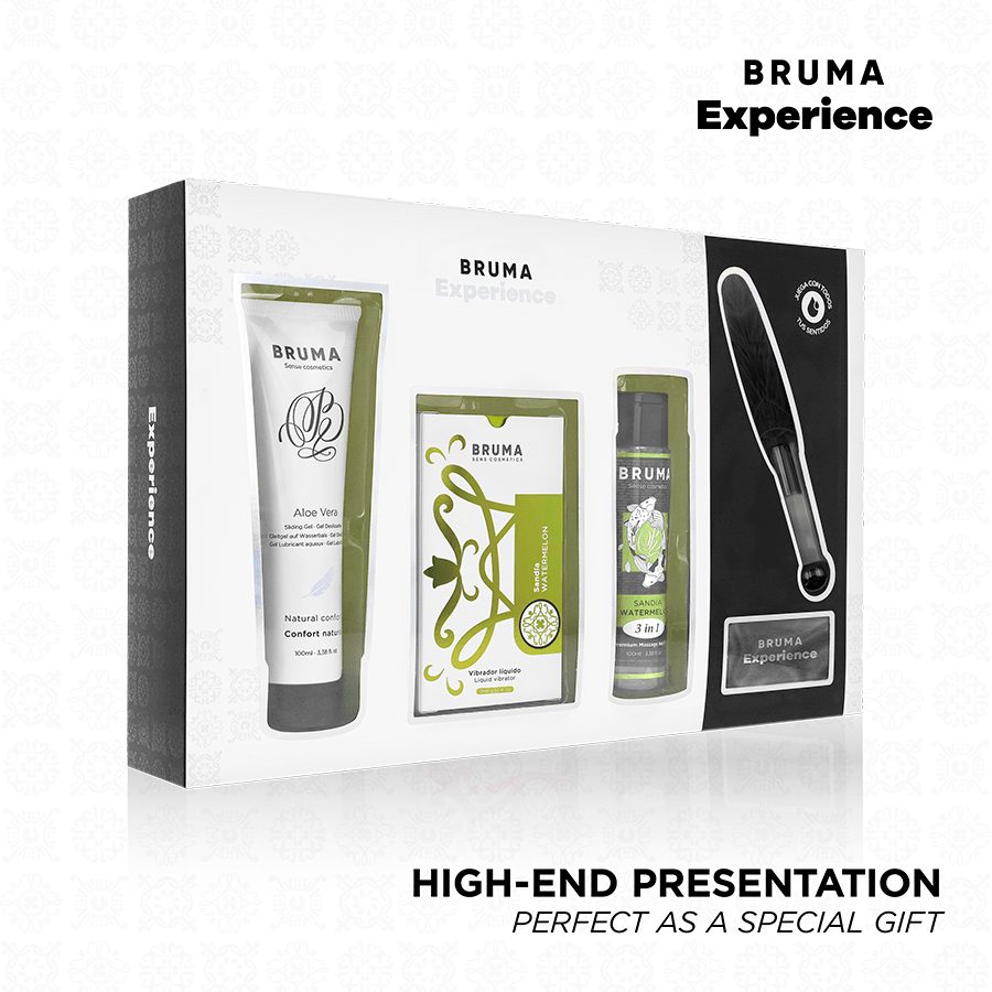 BRUMA XPERIENCE – KIT TENTATION DOUCE VIBRO-ORGASMIQUE PASTÈQUE