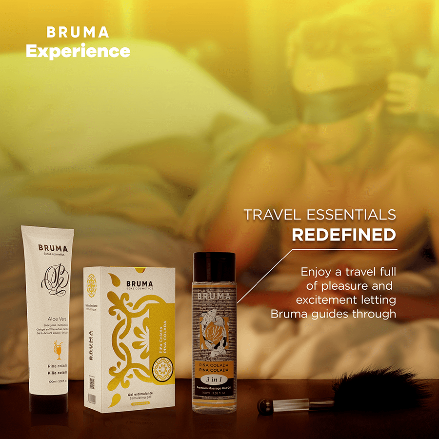 BRUMA XPERIENCE – PACK TENTATION PINA COLADA DOUCE AVEC AMPLIFICATEUR DORGASME