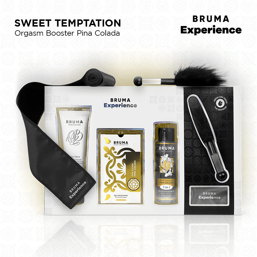 BRUMA XPERIENCE – PACK TENTATION PINA COLADA DOUCE AVEC AMPLIFICATEUR DORGASME