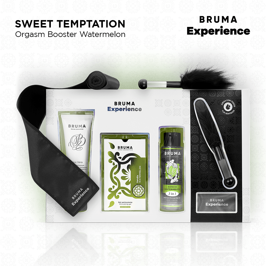 BRUMA XPERIENCE – KIT TENTATION PASTÈQUE DOUCE AVEC AMPLIFICATEUR DORGASME
